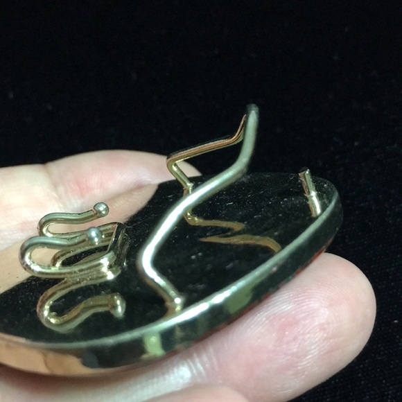 🖤Vtg💕Stone belt buckle - Picture 8 of 14